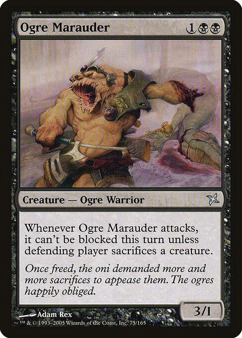 Ogre Marauder — art by Adam Rex