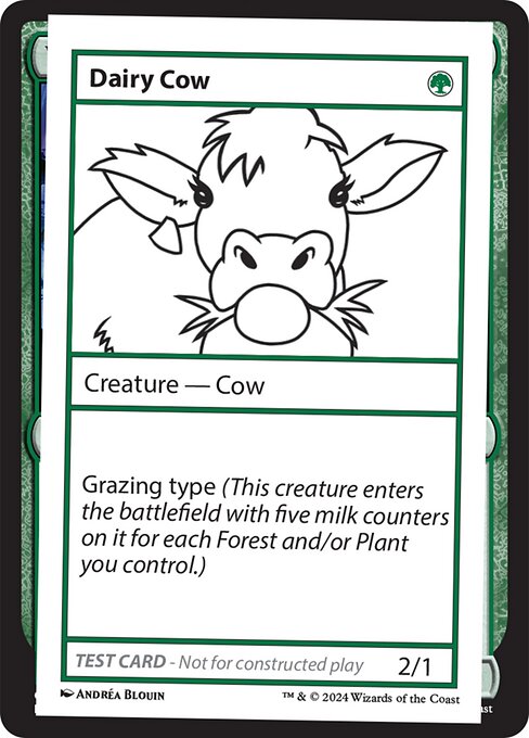 Dairy Cow — art by Andréa Blouin