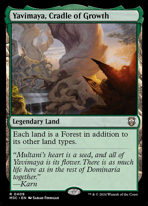 Yavimaya, Cradle of Growth — art by Sarah Finnigan