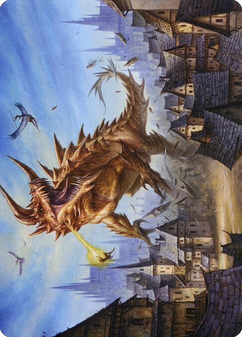 The Tarrasque // Tarrasque — art by Filip Burburan