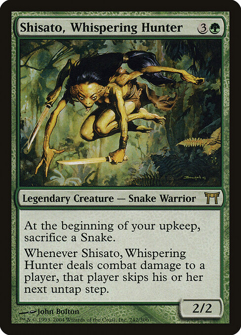 Shisato, Whispering Hunter — art by John Bolton