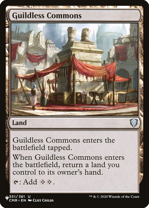 Guildless Commons — art by Cliff Childs