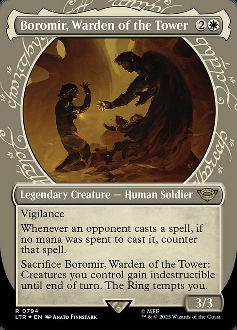 Boromir, Warden of the Tower — art by Anato Finnstark