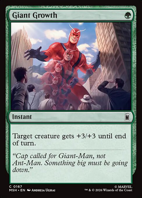 Giant Growth — art by Andreia Ugrai