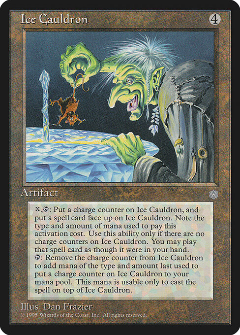 Ice Cauldron — art by Dan Frazier