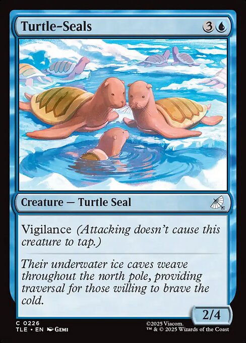 Turtle-Seals — art by Gemi
