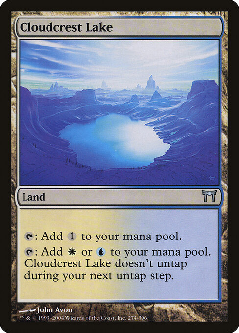Cloudcrest Lake — art by John Avon