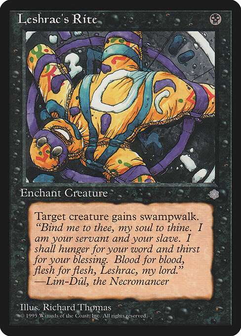 Leshrac's Rite — art by Richard Thomas
