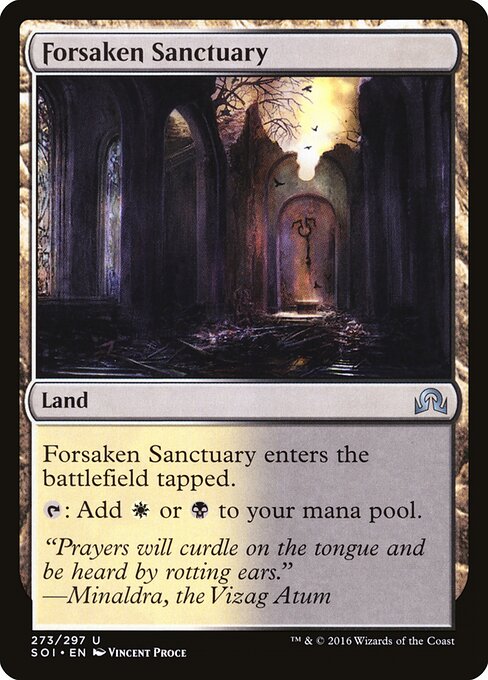 Forsaken Sanctuary — art by Vincent Proce