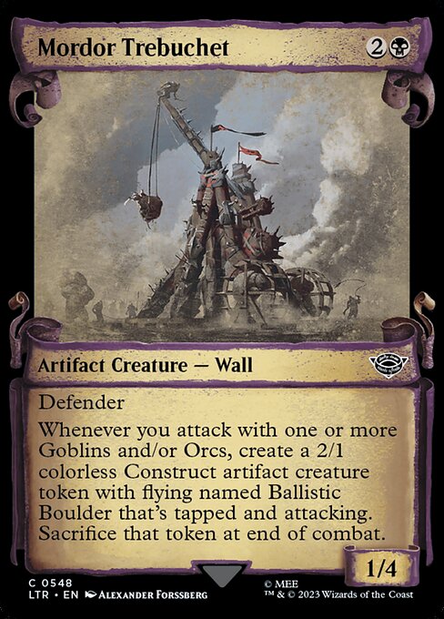 Mordor Trebuchet — art by Alexander Forssberg