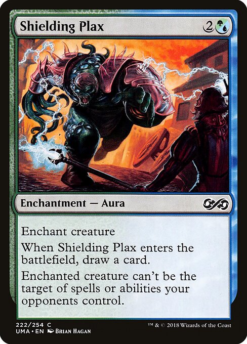 Shielding Plax — art by Brian Hagan