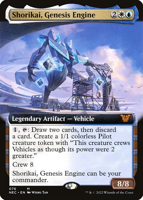 Shorikai, Genesis Engine — art by Wisnu Tan