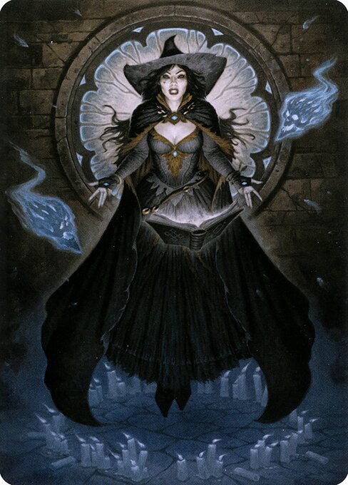 Tasha, the Witch Queen // Tasha, the Witch Queen — art by Brom