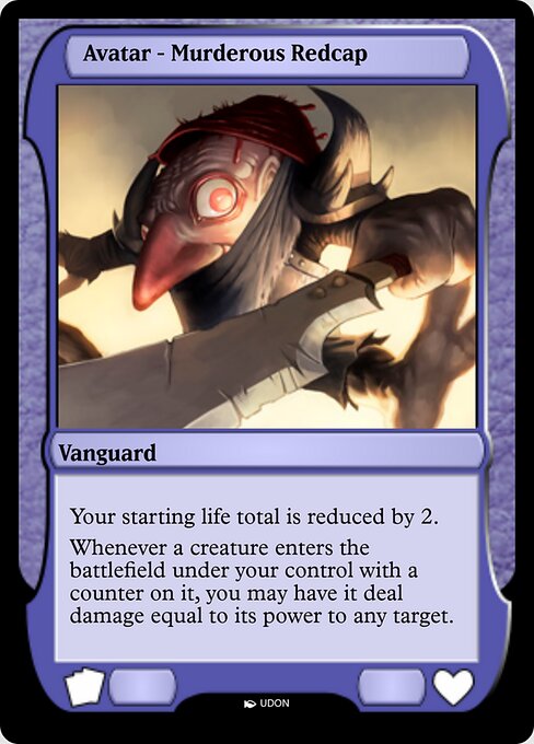 Murderous Redcap Avatar — art by UDON