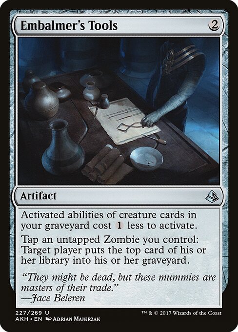 Embalmer's Tools — art by Adrian Majkrzak