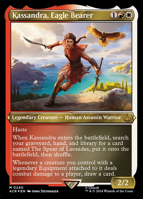 Kassandra, Eagle Bearer — art by Anna Steinbauer
