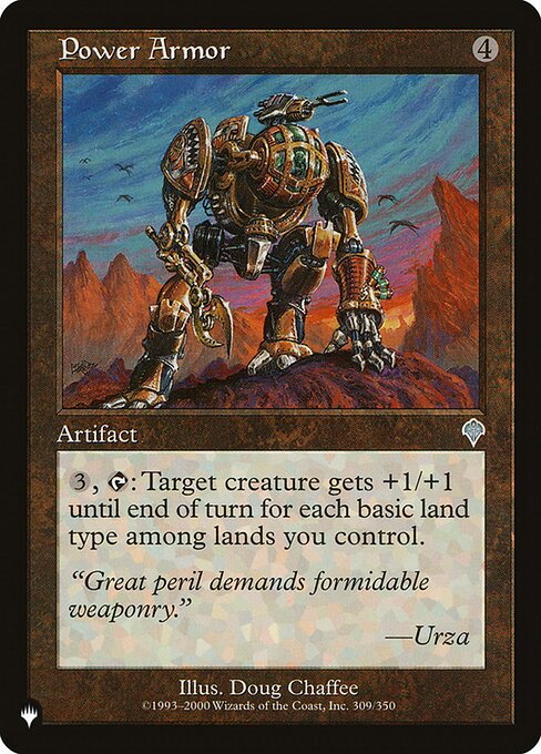 Power Armor — art by Doug Chaffee