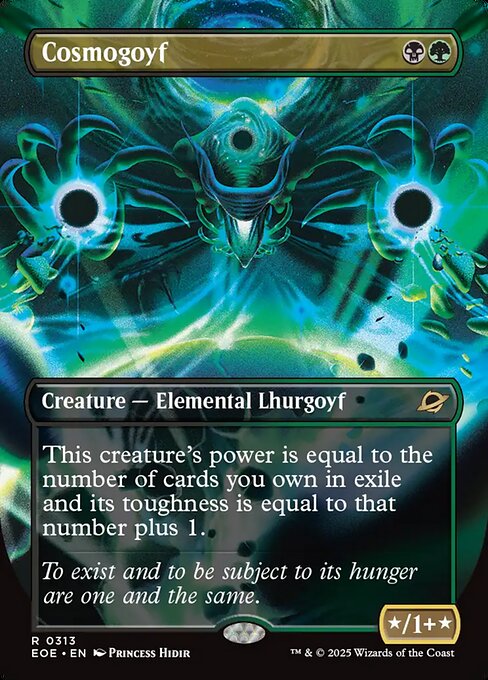 Cosmogoyf — art by Princess Hidir
