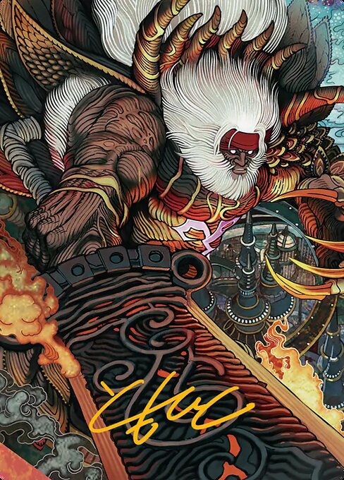 Braska's Final Aeon // Braska's Final Aeon — art by Tomohito