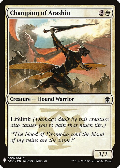 Champion of Arashin — art by Joseph Meehan