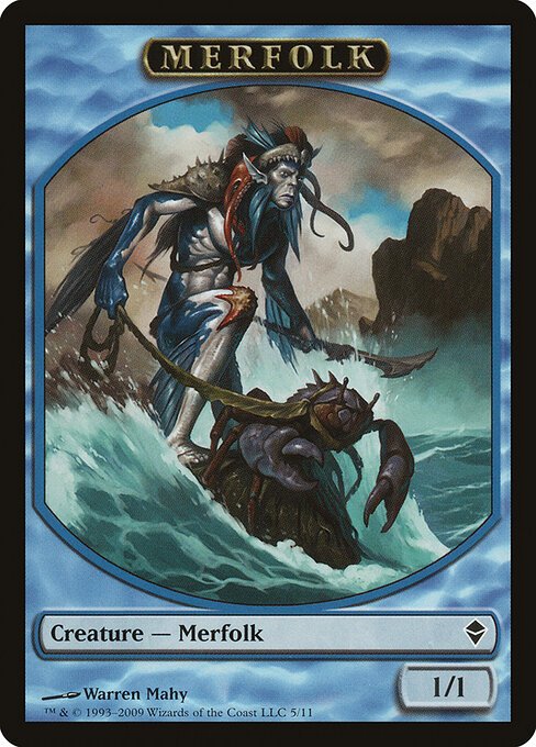 Merfolk — art by Warren Mahy
