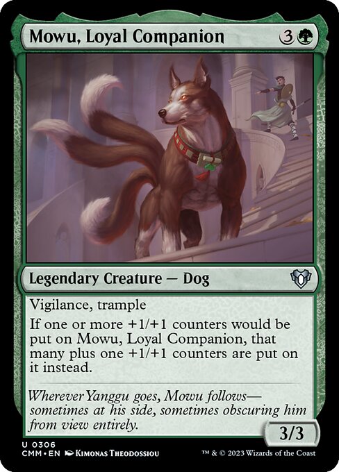 Mowu, Loyal Companion — art by Kimonas Theodossiou