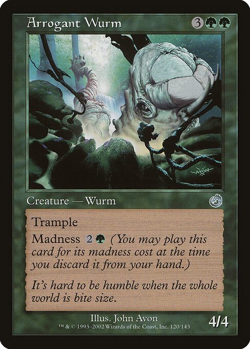 Arrogant Wurm — art by John Avon