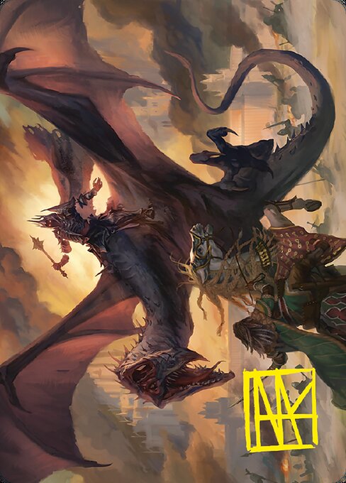 Witch-king, Bringer of Ruin // Witch-king, Bringer of Ruin — art by Denman Rooke
