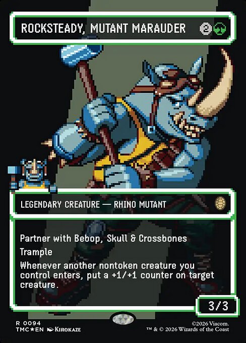 Rocksteady, Mutant Marauder — art by Kirokaze