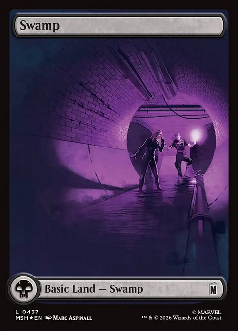 Swamp — art by Marc Aspinall