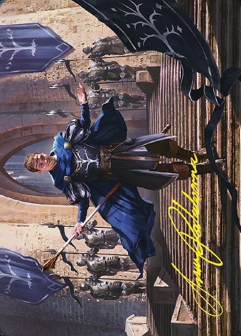 Faramir, Steward of Gondor // Faramir, Steward of Gondor — art by Anna Podedworna