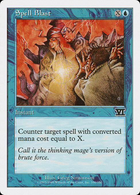 Spell Blast — art by Greg Simanson