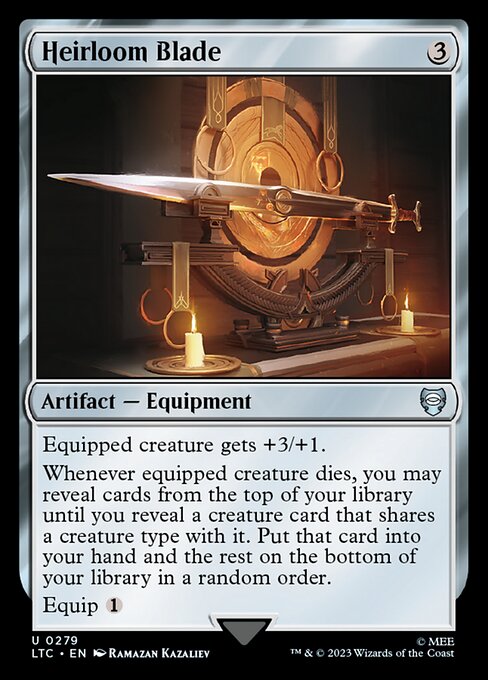 Heirloom Blade — art by Ramazan Kazaliev