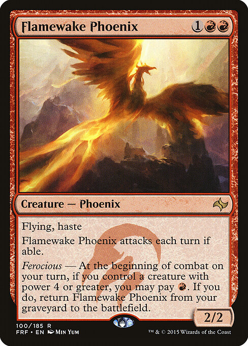 Flamewake Phoenix — art by Min Yum
