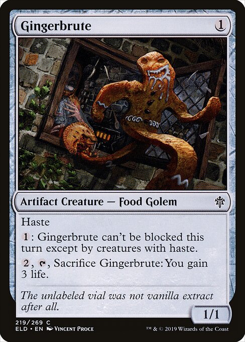 Gingerbrute — art by Vincent Proce