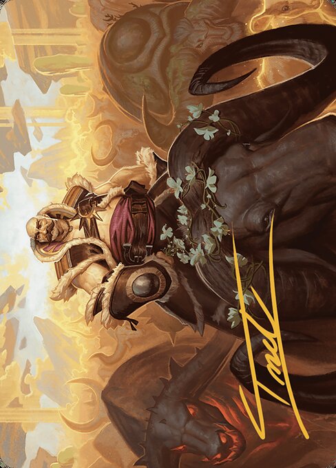 Bruse Tarl, Roving Rancher // Bruse Tarl, Roving Rancher — art by Forrest Imel