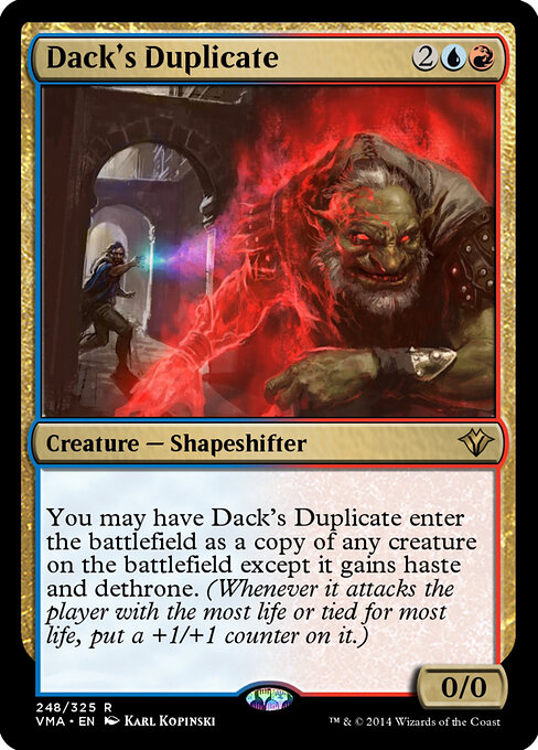 Dack's Duplicate — art by Karl Kopinski