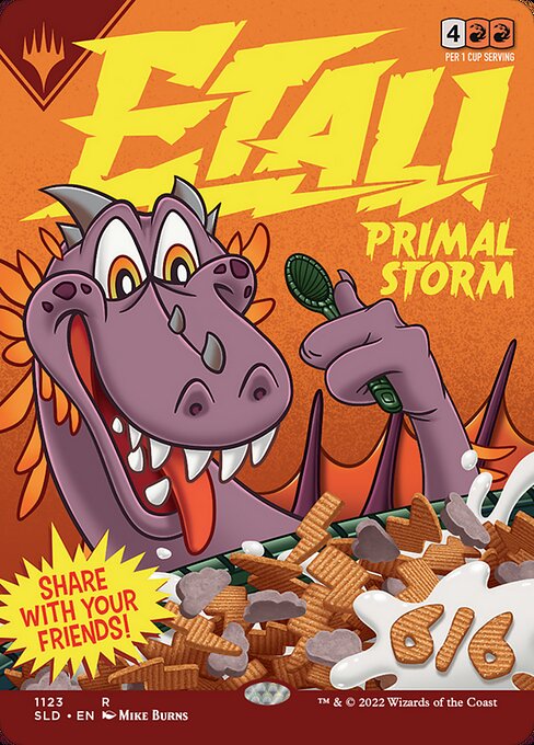 Etali, Primal Storm // Etali, Primal Storm — art by Mike Burns