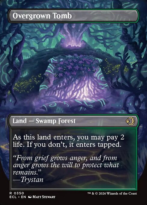 Overgrown Tomb // Overgrown Tomb — art by Matt Stewart