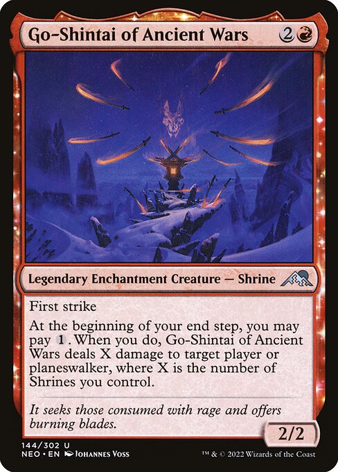 Go-Shintai of Ancient Wars — art by Johannes Voss