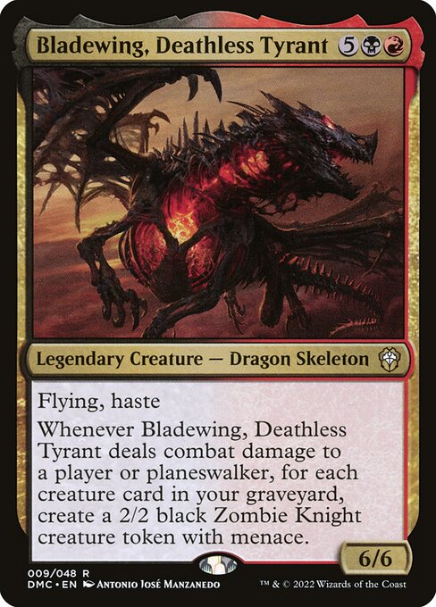 Bladewing, Deathless Tyrant — art by Antonio José Manzanedo