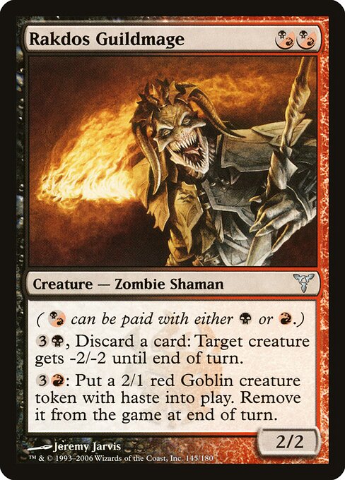 Rakdos Guildmage — art by Jeremy Jarvis