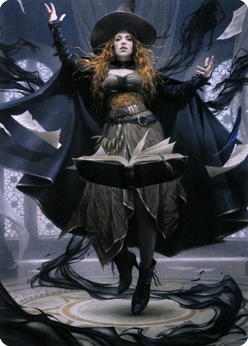 Tasha, the Witch Queen // Tasha, the Witch Queen — art by Martina Fačková