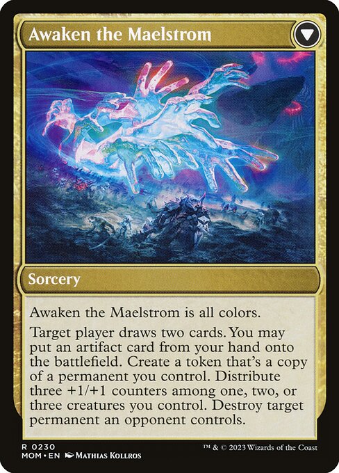 Invasion of Alara // Awaken the Maelstrom — art by Mathias Kollros