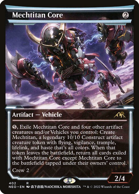 Mechtitan Core — art by Naochika Morishita