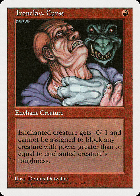 Ironclaw Curse — art by Dennis Detwiller