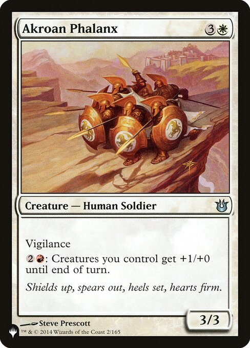 Akroan Phalanx — art by Steve Prescott