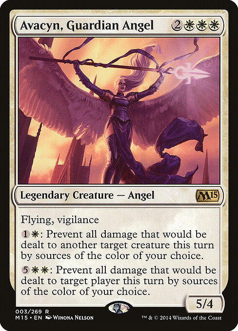 Avacyn, Guardian Angel — art by Winona Nelson