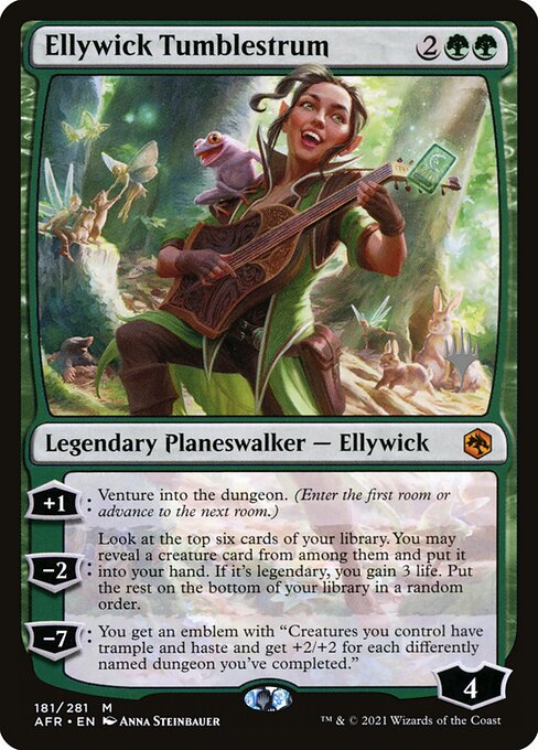 Ellywick Tumblestrum — art by Anna Steinbauer