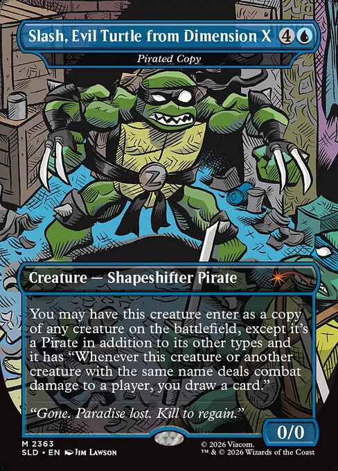 Pirated Copy — art by Jim Lawson